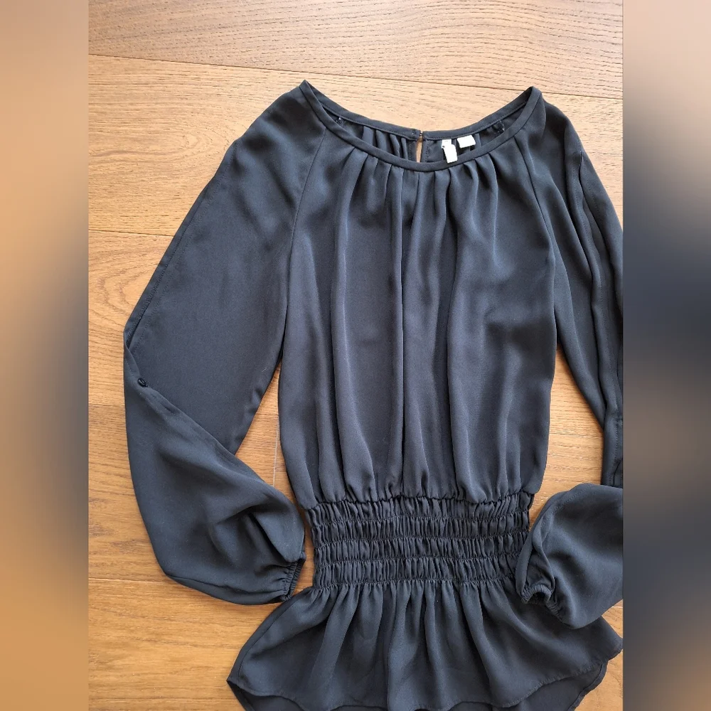 Sheer Cut-Out Blouse - Picture 13 of 15